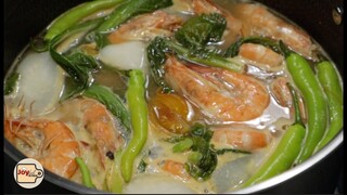 Sinigang Na Hipon Sa Calamansi