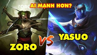 TOP 6 vị tướng LMHT có nét tương đồng kinh ngạc với các Hải Tặc One Piece: Zoro vs Yasuo