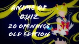 Blind Test Anime - 20 Openings [Old Edition]