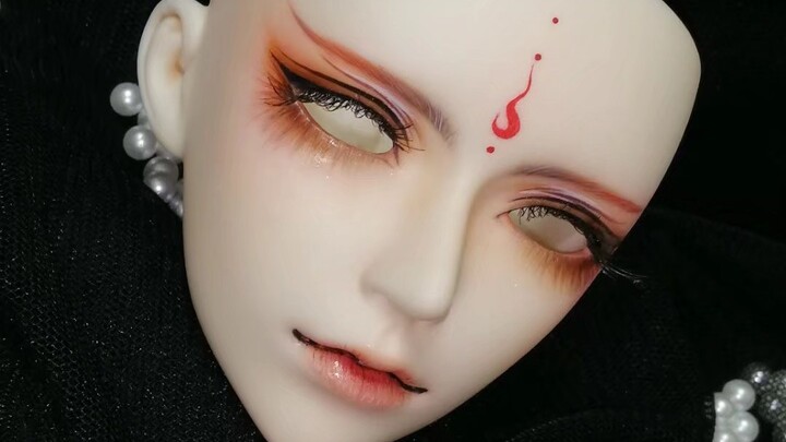 [bjd makeup face] Lagu Muda [Wuxin] Video proses makeup bjd sebelumnya terhenti.