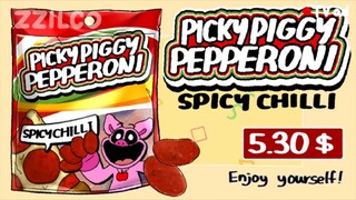 Picky Piggy Pepperoni - spicy chilli