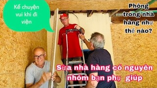 Sửa nhà hàng được nguyên nhóm bạn phụ/phòng trong nhà hàng ra sao/cathy gerardo cuộc sống pháp/