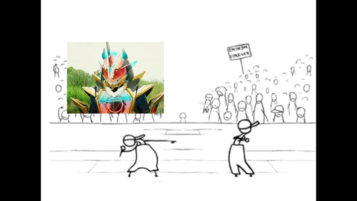 Suara siaga Kamen Rider vs suara siaga Super Sentai
