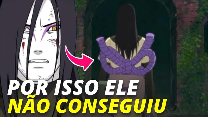 POR QUE OROCHIMARU NÃO CONSEGUIU DOMINAR O MODO SABIO DAS COBRAS?