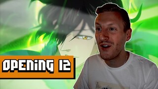 BLACK CLOVER OPENING 12 REACTION