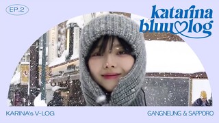 인간 눈사람이 되어가는 중 ☃️ | KARINA in Gangneung & Sapporo | katarinabluu-log