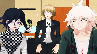 [Danganronpa MMD] Three troublemakers against a black and white bear