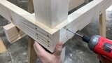 [Woodworking] You will see it at a glance! Uncle teaches you a simple homemade mobile workbench