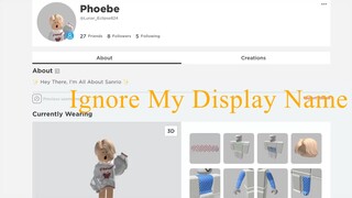 All About Roblox And Me!