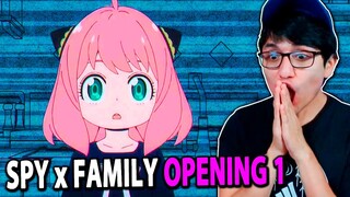 SPY x FAMILY OPENING 1 "ANYA, LA LOLI QUE ROMPIÓ EL INTERNET" REACCIÓN Y CRITICA