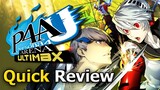 Persona 4 Arena Ultimax (Quick Review) [PC]