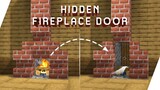 Cara Membuat Hidden Fireplace Door - Minecraft Tutorial Indonesia