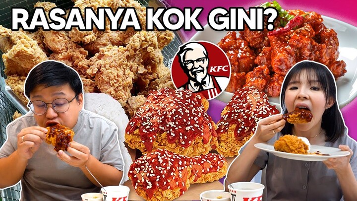 KFC JUALAN AYAM PEDAS KOREA ?! TAPI RASANYA GIMANA YA ??