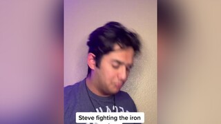 Steve vs iron golem minecraft ThatCloseMessenger ChimeHasYourBack fyp viral foryou