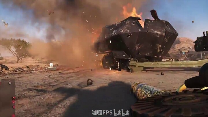 Lối chơi mới trong Battlefield 5 - kéo đại bác ra đường băng sân bay [Curry FPS]