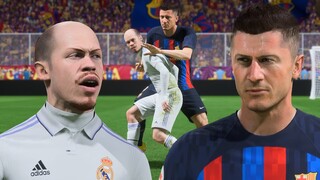 UDIN VS BARCELONA !! KERAS-NYA EL CLÁSICO SAMPAI DIA CEDERA !! YANG SABAR UDIN #40 - FIFA 23