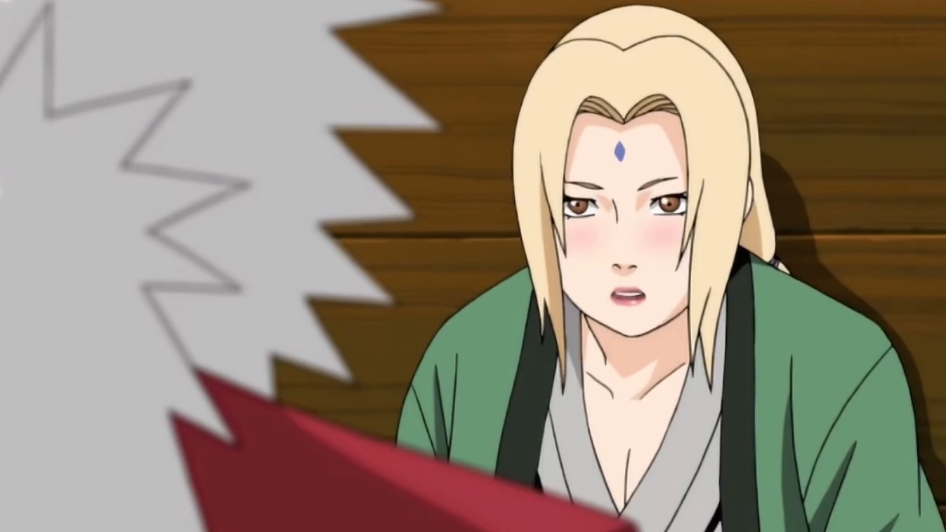 I watched the love story of Jiraiya and Tsunade in one go. When did Tsunade  start to like Jiraiya? U - BiliBili