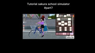 TUTORIAL SAKURA SCHOOL SIMULATOR✨🥀 #part7