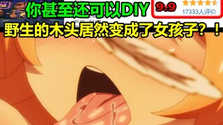 野生的木头居然还能变成女孩子？！你甚至还可以DIY？！非常的伤风败俗！！