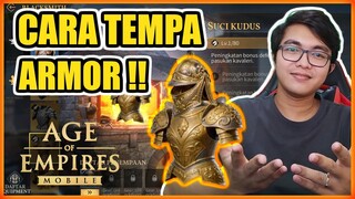 CARA TEMPA ARMOR AGE OF EMPIRES MOBILE