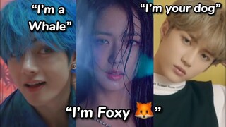 When Kpop idols turn to animals 😭✨