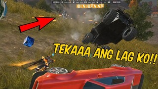 NAPASIGAW AKO SA SOBRANG LAG!!!  [RULES OF SURVIVAL #3]