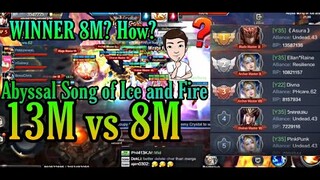We Beat Asura's team for the firstime ¦¦ 13m vs 8m Abyssal Song of Ice and Fire
