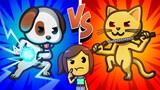 Cats 😾 vs Dogs 🐶 | Awkward Situations & Moments With Your Pets | emojitown