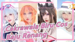 [Cakrawala Biru / 4K] Angin Laut! Pantai! Sinar matahari! Cosplay Baju renang Fantastis MV!_2