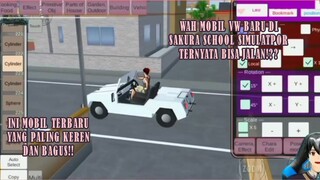 UPDATE MOBIL VW BARU SAKURA SCHOOL SIMULATOR!! KEREN TERNYATA BISA JALAN!!