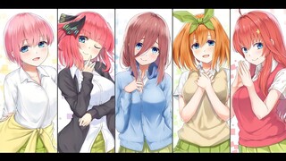 Wo Ladki Jo Sabse Alag Hai『 AMV 』| JalRaj | The Quintessential Quintuplets | Hindi AMV