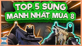 CALL OF DUTY MOBILE VN | TOP 5 SÚNG MẠNH MẠNH NHẤT MÙA 8/2021 | Zieng Gaming