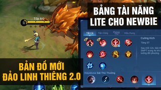 MLBB | RA MẮT BẢN ĐỒ MỚI: ĐẢO LINH THIÊNG 2.0! BẢNG TÀI NĂNG LITE SIÊU ĐƠN GIẢN CHO NEWBIE! | Tốp Mỡ