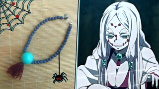 Making Spider Mom's Necklace - Demon Slayer Cosplay Prop
