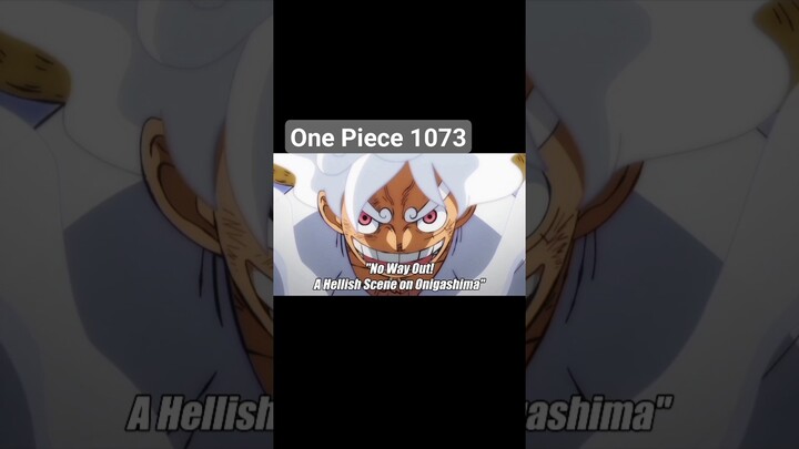 ONE PIECE episode1073 "No Way Out! A Hellish Scece on Onigasima " | One Piece Tập 1073