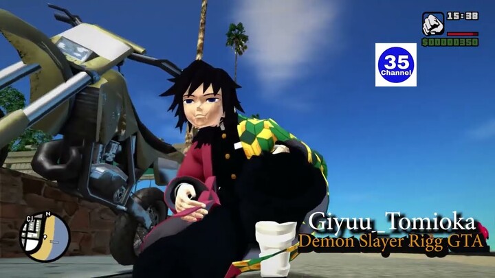 Demon Slayer (GIYUU) - Rigg GTA San Andreas!
