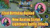 [Latest] New Analog Script for UI 2.0 Lightborn Effects