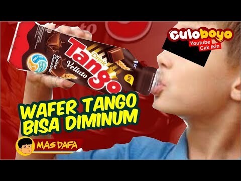 Nyobain Minum Wafer Tango, Apakah sama dengan minum susu coklat ? masdafa Review