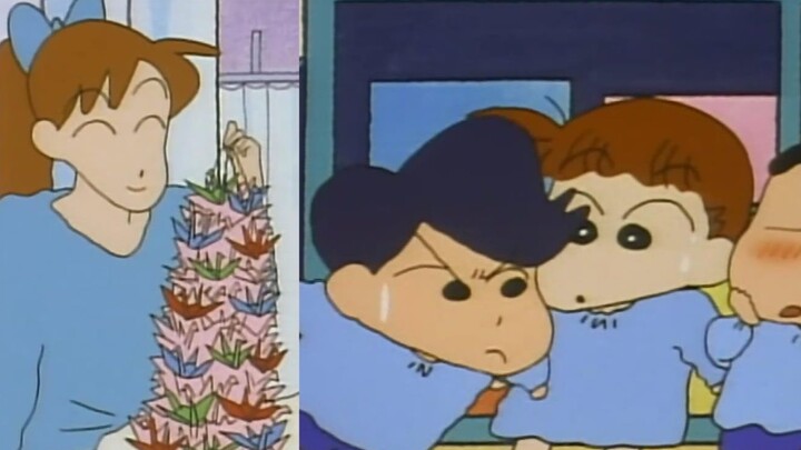 Nini and Kazama visit the sick teacher Yoshinaga.