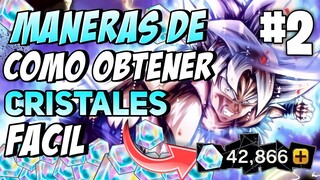 ¡COMO CONSEGUIR MUCHOS Chrono Crystal! GUIA DEFINITIVA  / DRAGON BALL LEGENDS 💎