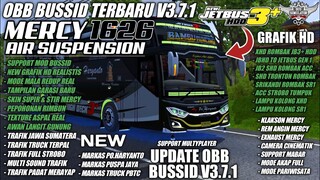 OBB BUSSID TERBARU V3.7.1 SOUND MEECY 1626 AIRSUSPENSION | GRAFIK HD | BUS SIMULATOR INDONESIA