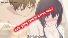 Bertiga degan adik perempuan di kamar mandi😋