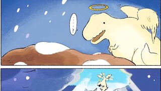 Dinosaurs that turned into angels