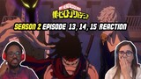 RETURN OF THE VILLAINS! My Hero Academia Season 2 Episode 13, 14, 15 Reaction
