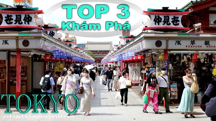 TOP điểm đến hấp dẫn nhất ở  Tokyo, Nhật Bản ( Phần 1 ) | #japanvlog  #explorejapan  #4k