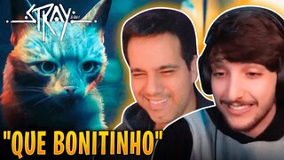 STREAMERS REAGINDO A PRIMEIRA GAMEPLAY DE STRAY