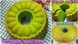 Resep Butter Cake Pandan oven tangkring lebih creamy, lebih moist dan lebih enak