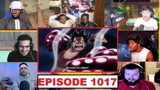 ONE PIECE EPISODE 1017 REACTION MASHUP | ワンピース 1017話 リアクション