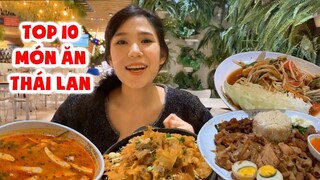 TOP 10 MÓN ĂN THÁI LAN NGON NHẤT khi đi DU LỊCH không thể bỏ lỡ