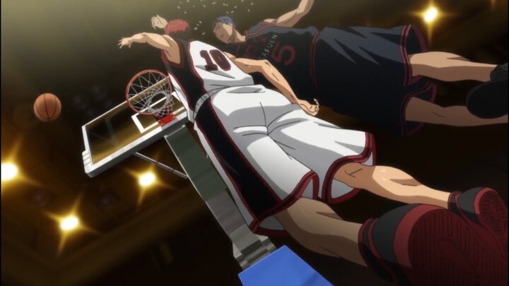 Aomine competes in high jump with Kagami || Kuroko SS1